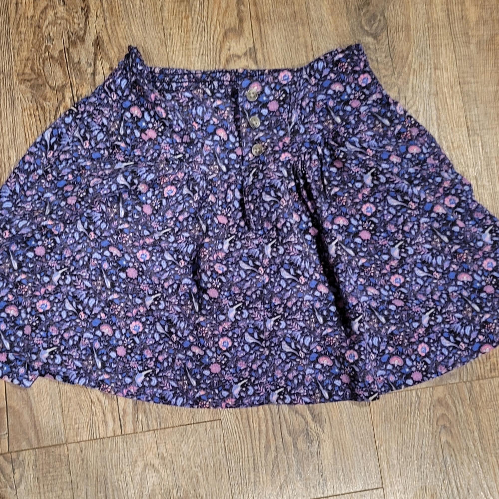 American eagle floral skater girl skirt XS
